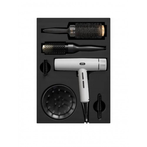 JRL Forte Pro Saç Kurutma Fön Makinesi Beyaz + 2 adet Jrl Fön Fırçası 