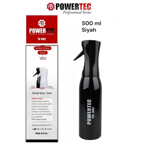 Powertec tr-1002 Basınçlı Otomatik Su Püskürtücü 500 ml