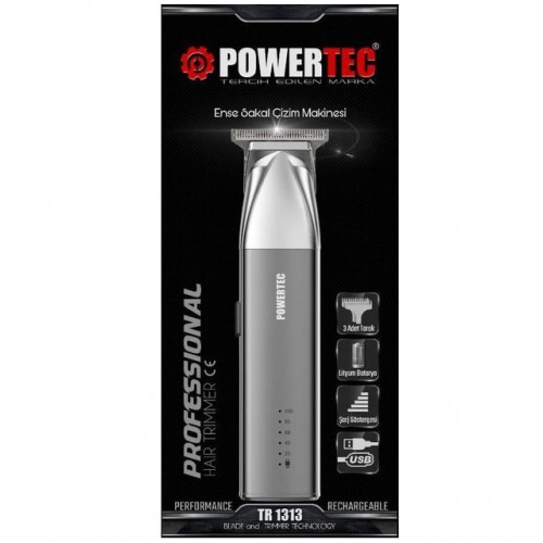 Powertec TR-1313 Ense Sakal Çizim Makinesi Powertec TR-1313 Ense Sakal Çizim Makinesi