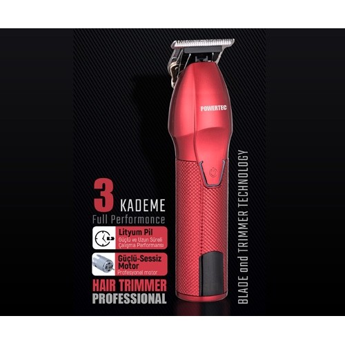 Powertec TR-1616 Sakal Tıraş Ense Çizim Makinası Powertec TR-1616 Sakal Tıraş Ense Çizim Makinası