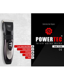Powertec Tr-6500 Şarjlı Saç Kesme Makinesi